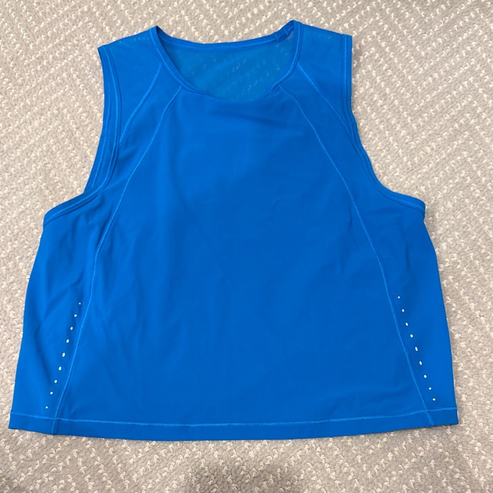 lululemon athletica Vibrant Blue Tank Top